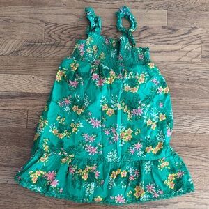 Epic Threads Green Floral Dress Size 4T